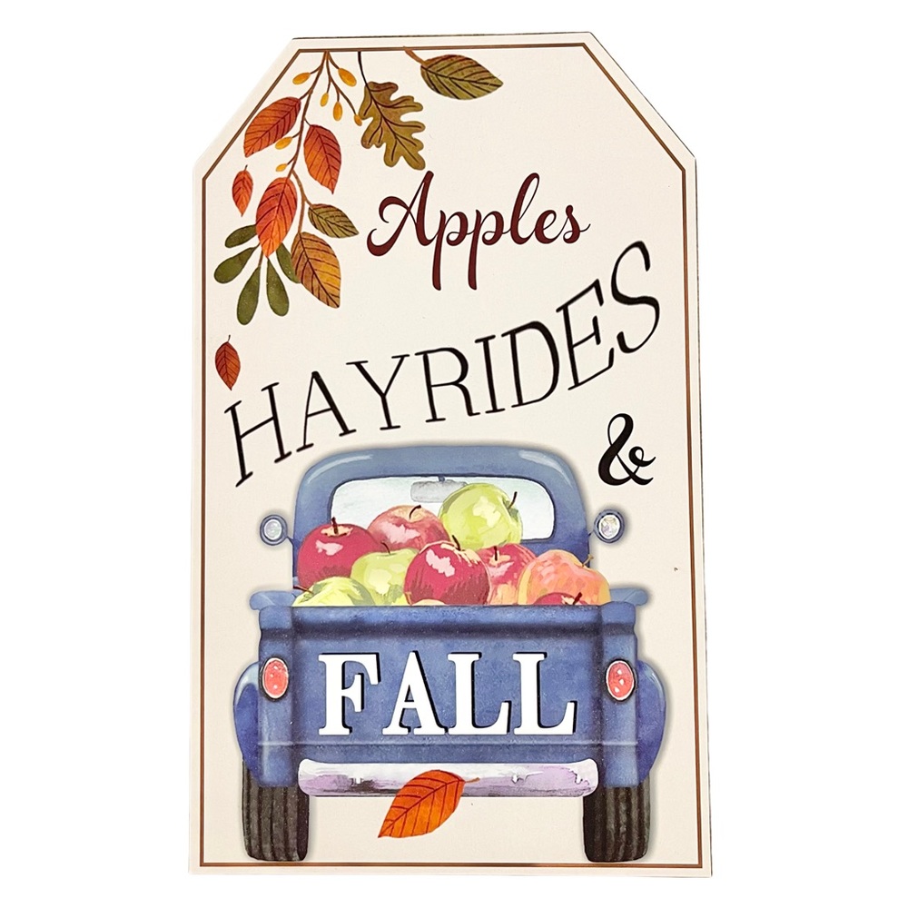 Fall Themed Wall Tag